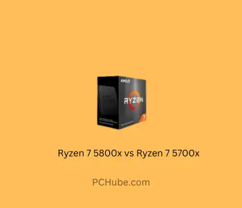 Ryzen 7 5800x vs Ryzen 7 5700x