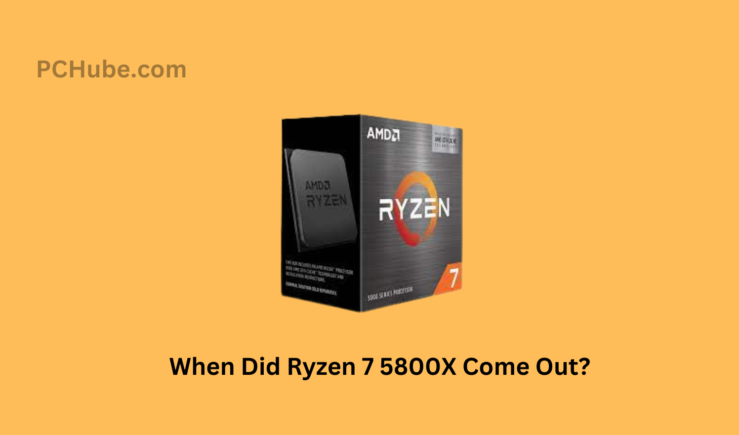 When Did Ryzen 7 5800X Come Out?