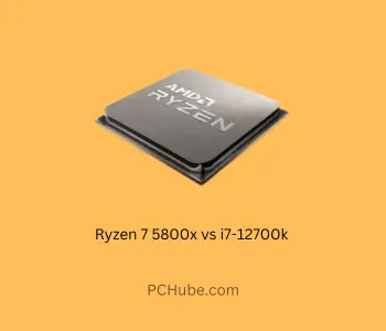 Ryzen 7 5800x vs i7-12700k